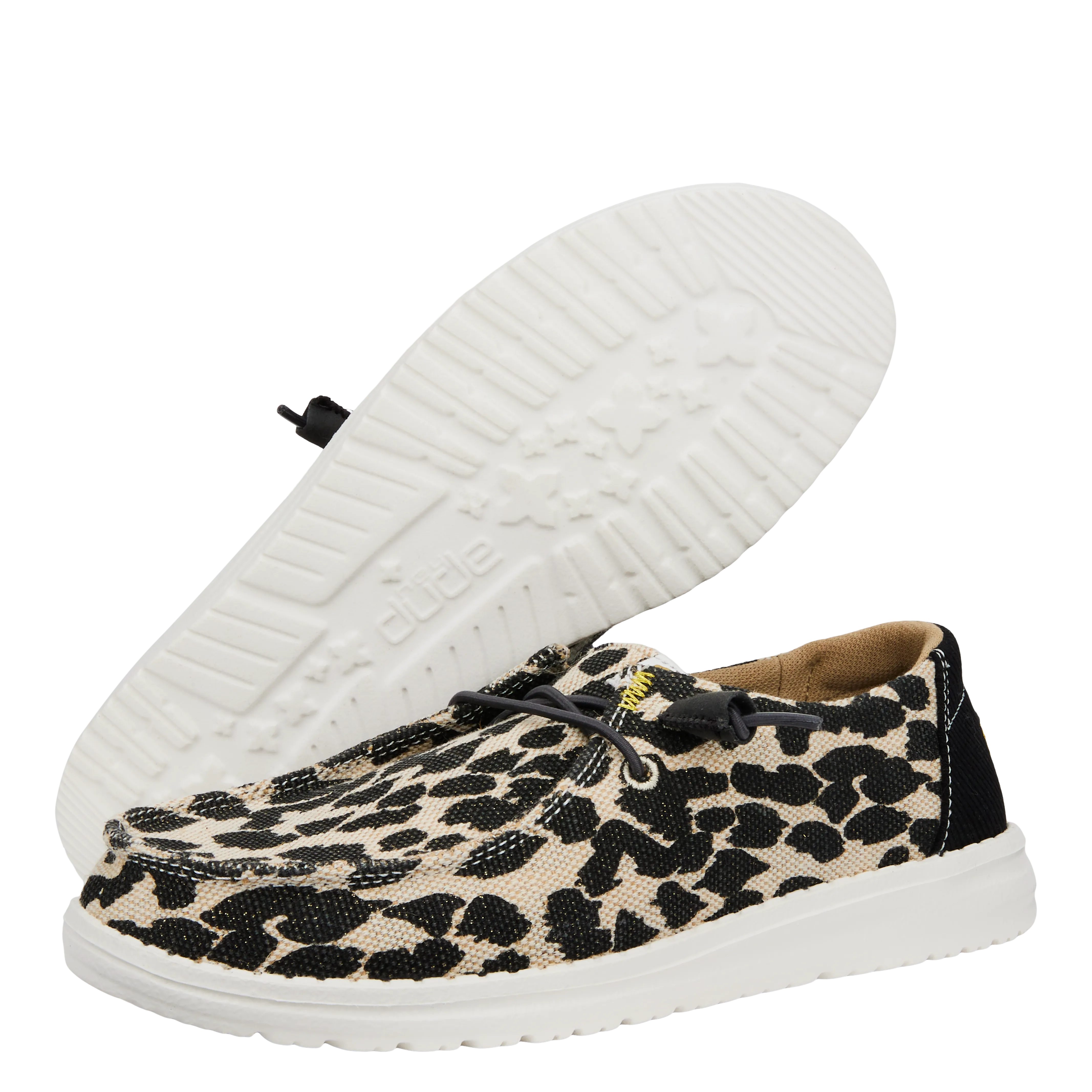 Wendy Leopard - Black/Grey