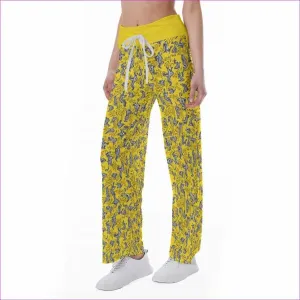 Wild Women's High-Waisted Straight-Leg Pants