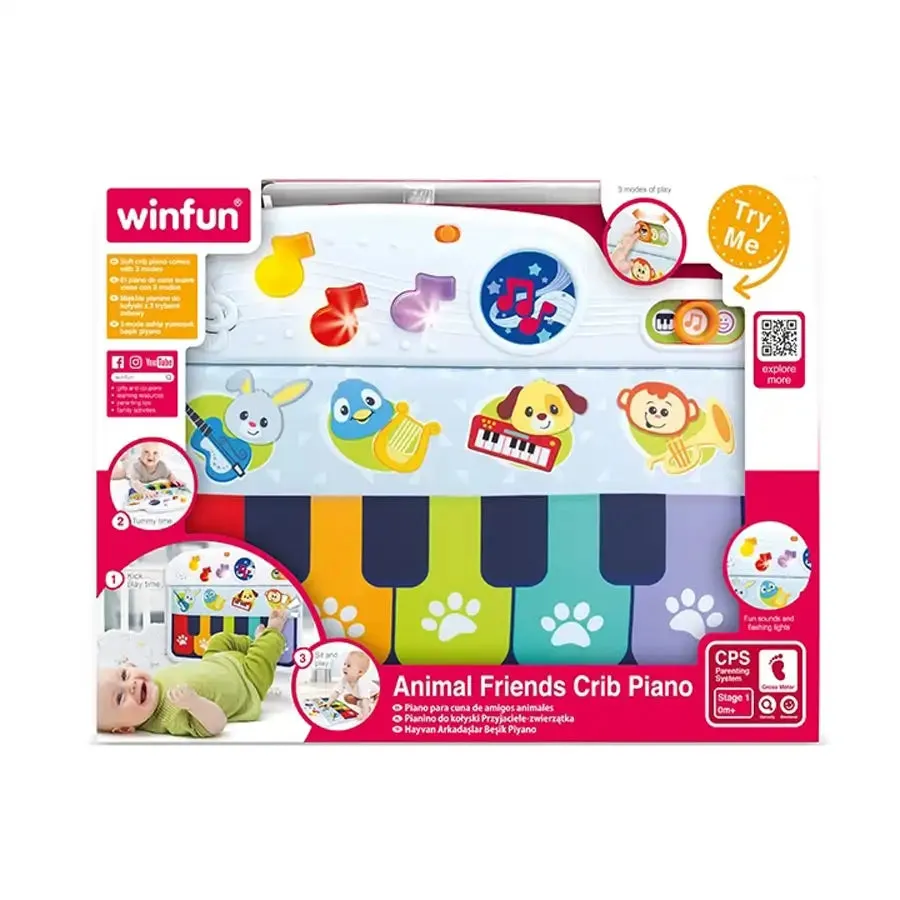 Winfun Animal Friends Crib Piano