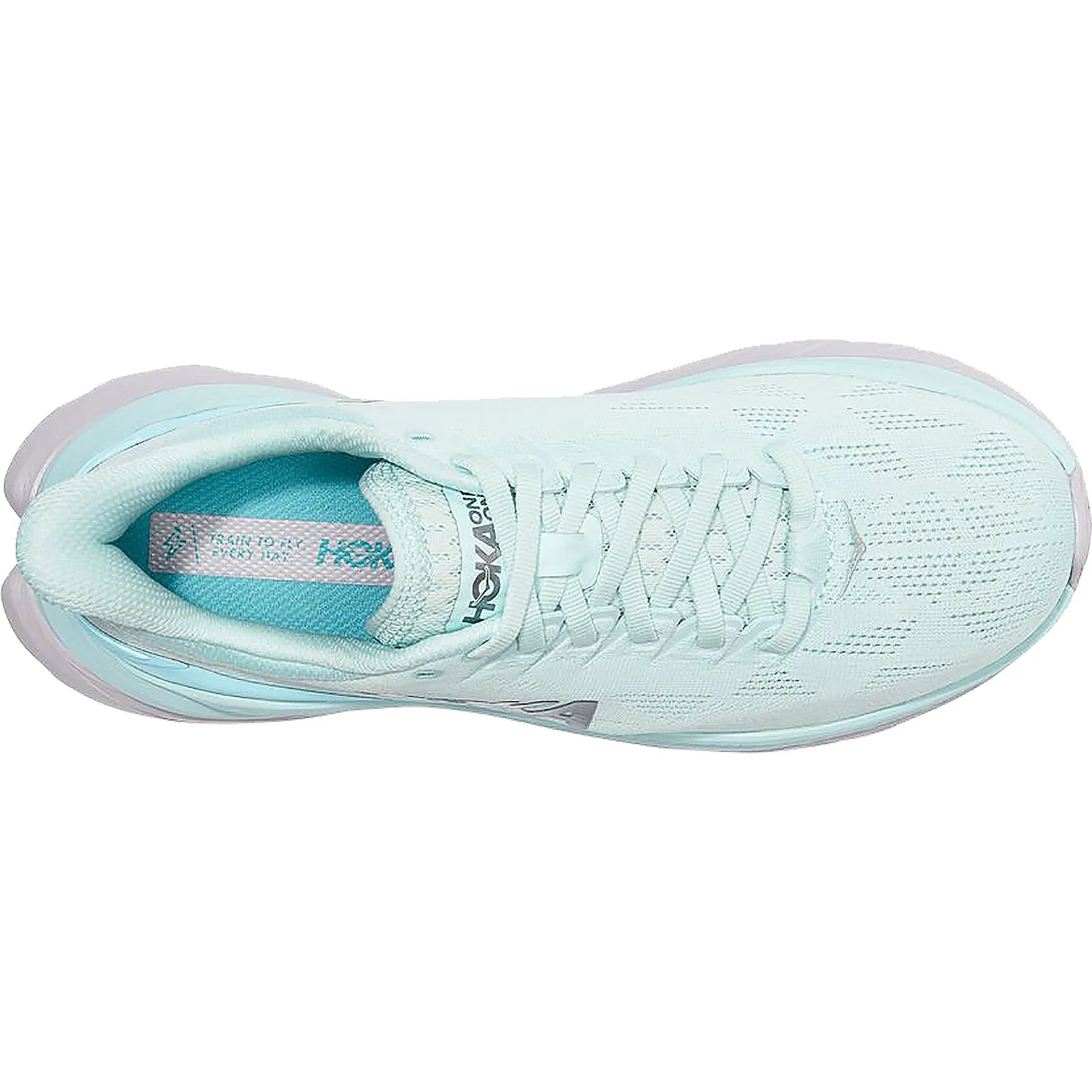 Women's Hoka One One Mach 4 Blue Glass/Coastal Shade Mesh