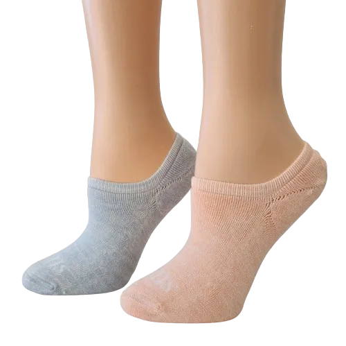 Women's No-Show Bamboo Performance Socks with Arch Support