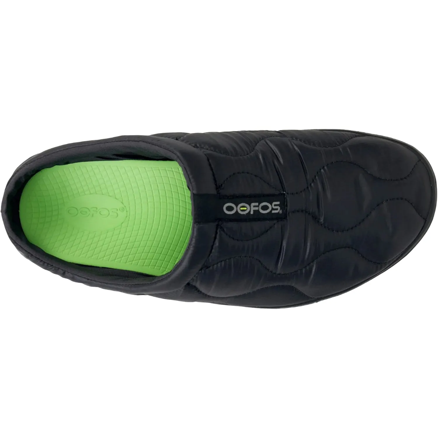 Women's Oofos OOcoozie Thermo Mule Black