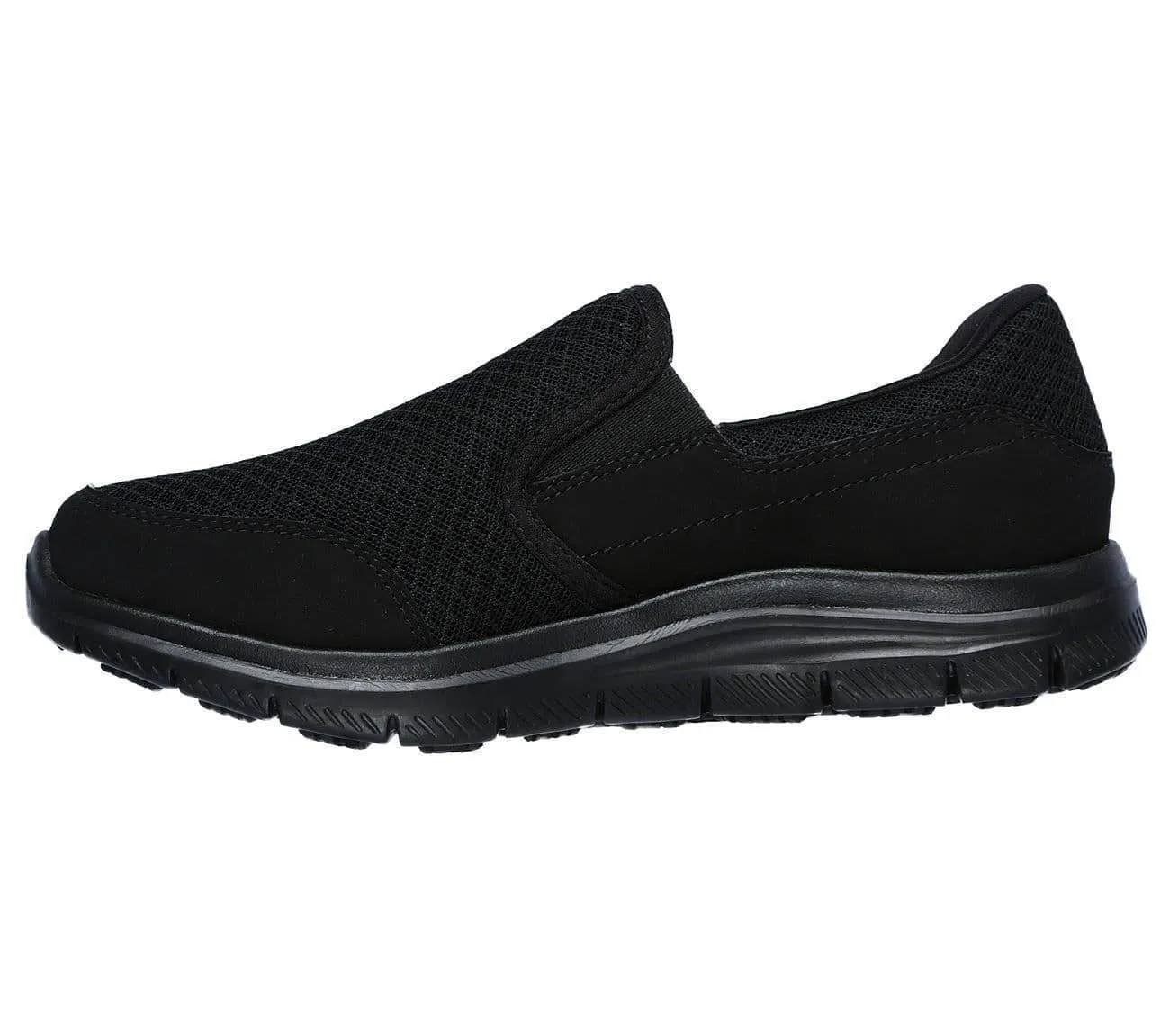 Women's Wide Fit Skechers 76580EC Cozard SR Occupational Trainers