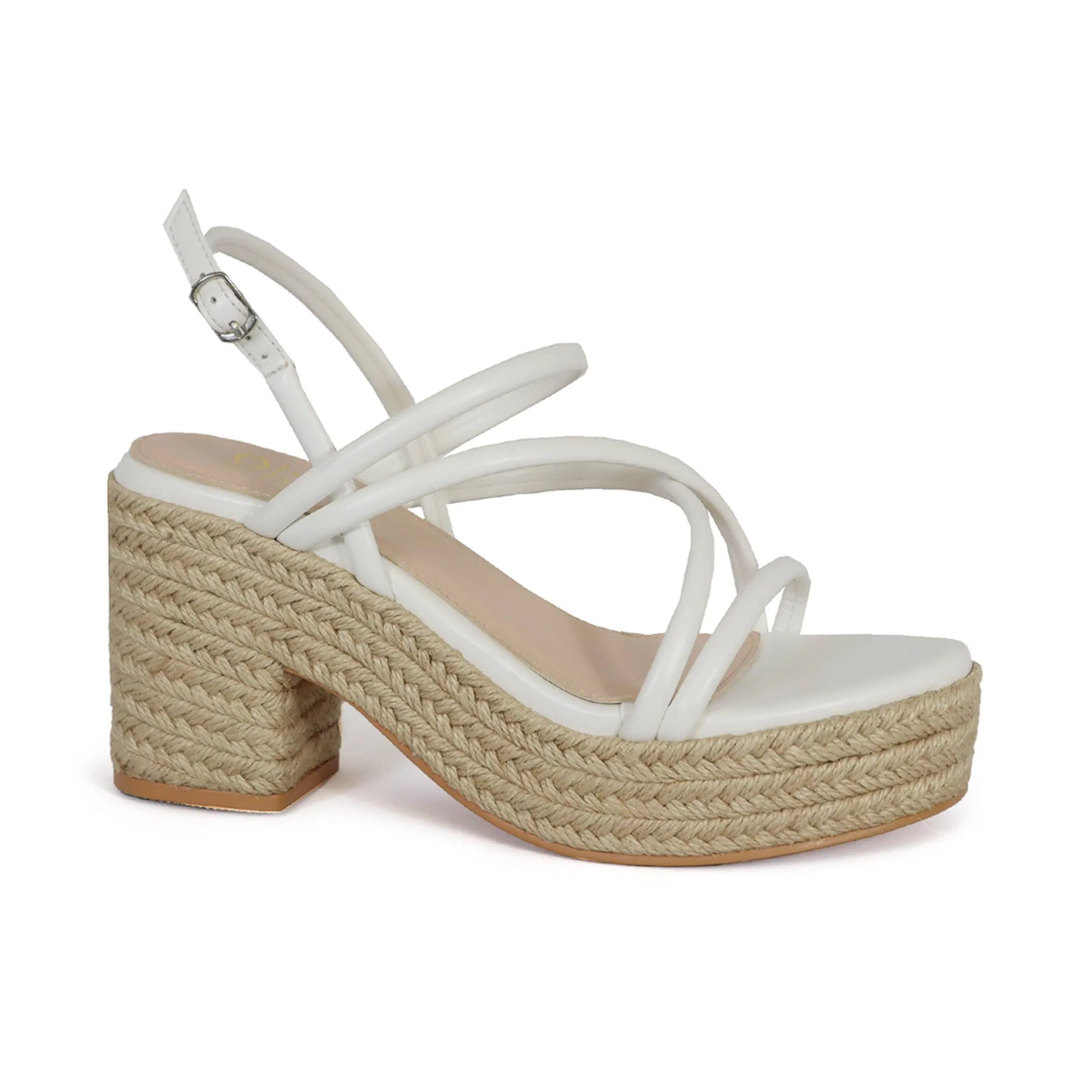 YOKI LENITA Women's Platform Heel With Espadrilles